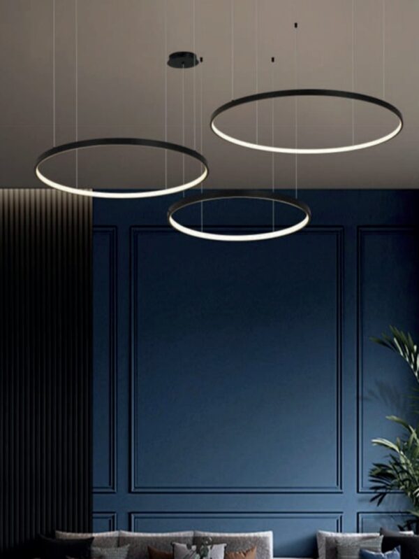 Lustre LED JUSTINE Black – Image 2