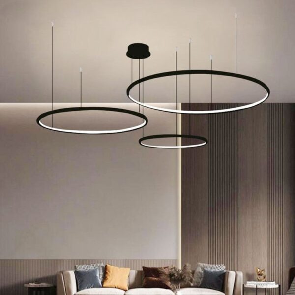 Lustre LED JUSTINE Black
