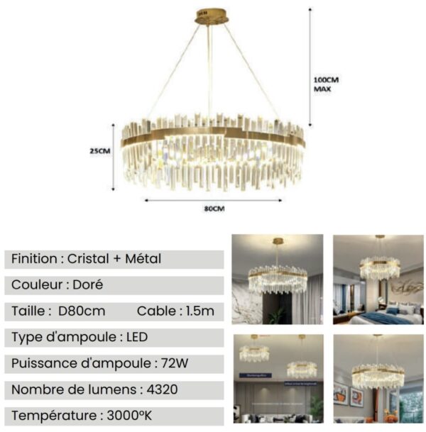 Lustre BELLEZA Round – Image 2