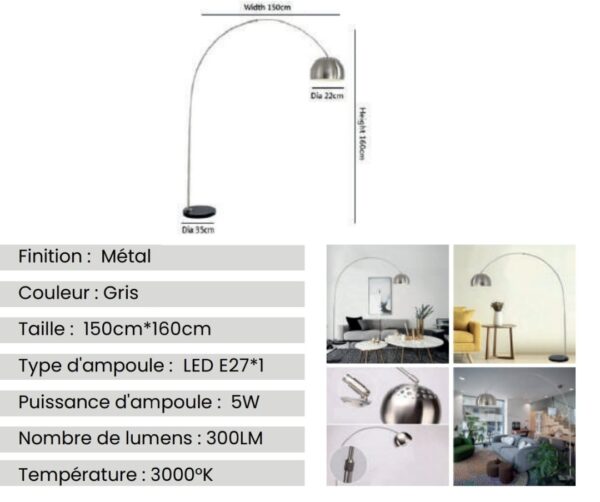 Lampadaire LONDON – Image 2