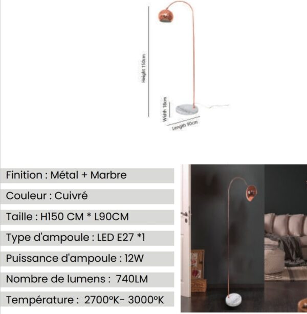 Lampadaire MINISTER – Image 2