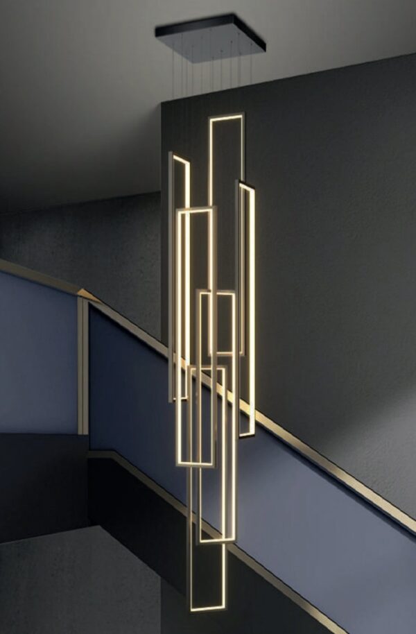 Lustre Double Hauteur CASCADE