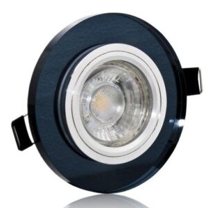 Spot Verre CANYA Black