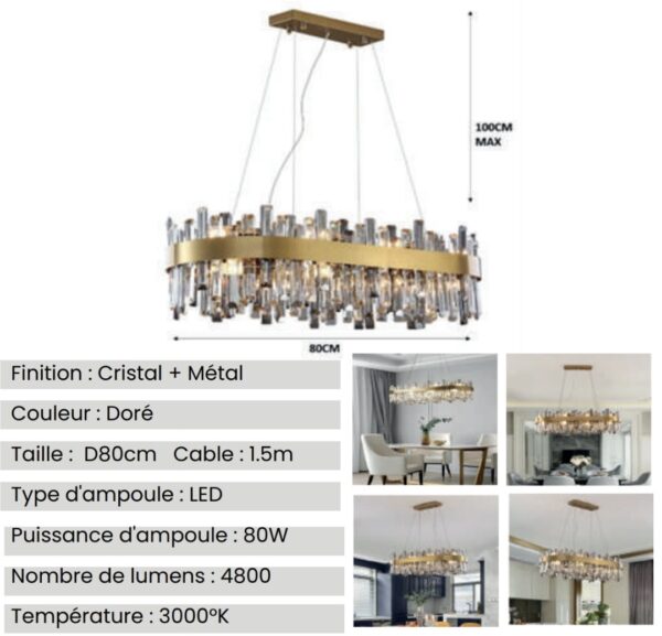 Lustre AYELINE – Image 2