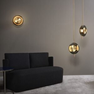 Suspension LED MIELLE Gold