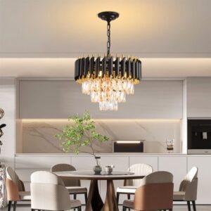 Lustre COLISÉ Black and Gold