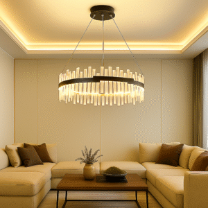 Lustre BELLEZA Round Black
