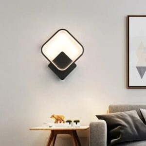 Applique Mûrale CALIPSO Square Black