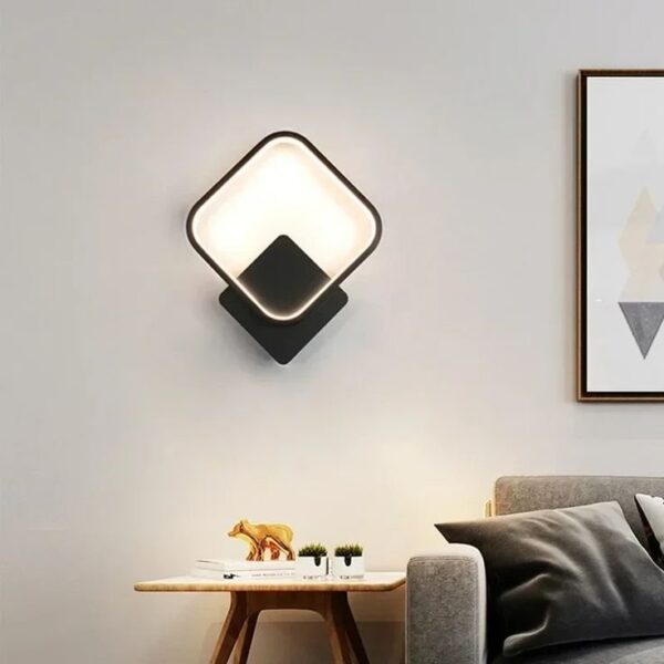 Applique Mûrale CALIPSO Square Black