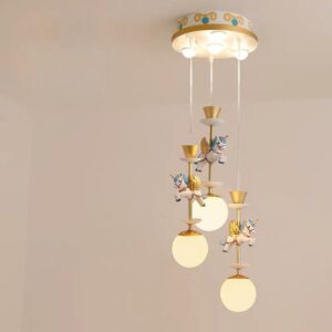 Suspension Enfant GOLDEN-PONEY 3 X E27