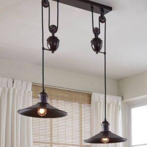 Suspension Industrielle DENVER Double 2 X E27