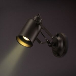 Applique Mûrale BRONX Black 1x E27