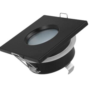 Spot HALIO Square Black IP44