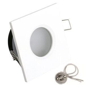 Spot HALIO Square white IP44