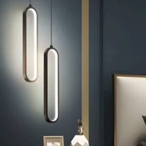 Suspension LED LAGOS Black/Gold