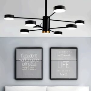 Lustre Nordique ALVDAL Black