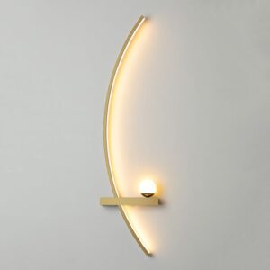 Applique Mûrale LALUNA Gold