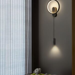 Applique Mûrale LED DUNDEE Black